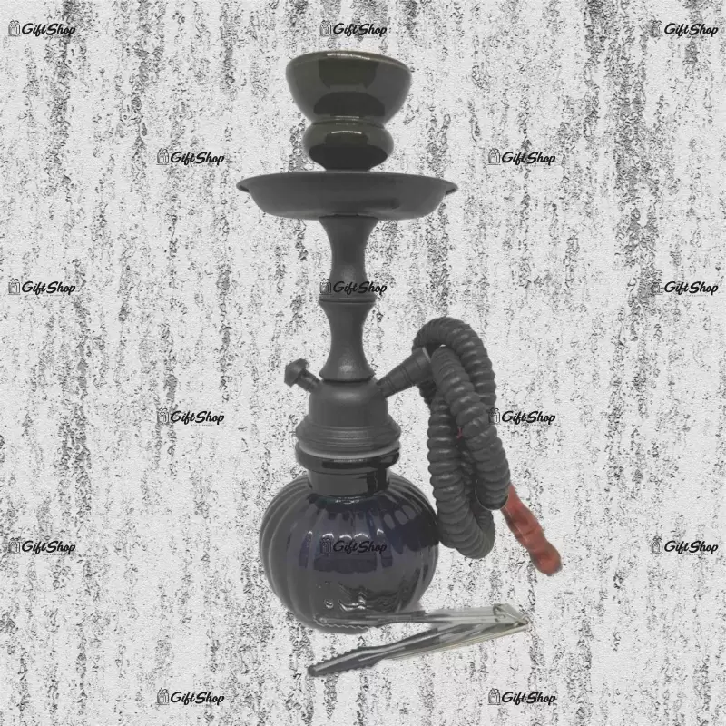 Narghilea 1 furtun, model regge, culoare negru