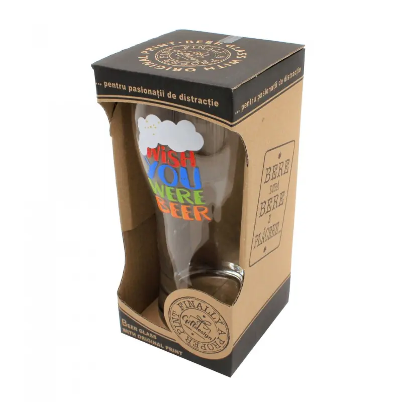 Wish you were beer, pahr bere cu mesaj 400 ml
