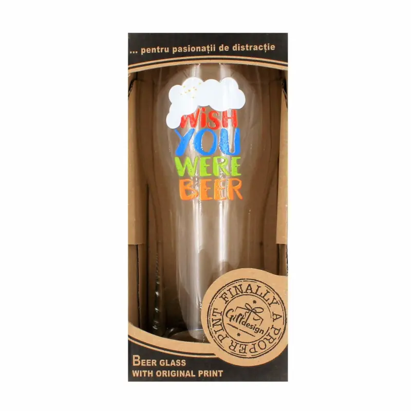 Wish you were beer, pahr bere cu mesaj 400 ml