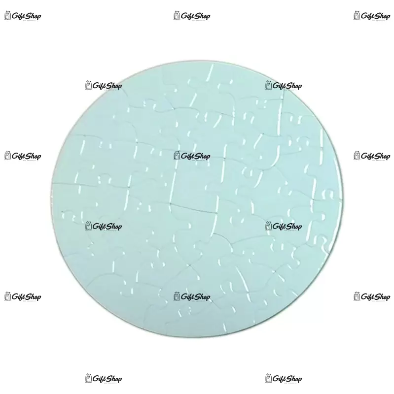 Puzzle rotund personalizat