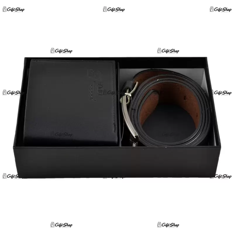 Set cadou portofel cu curea