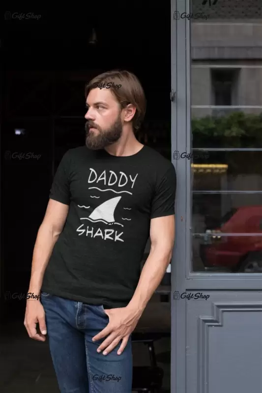 Shark daddy, tricou cu mesaj