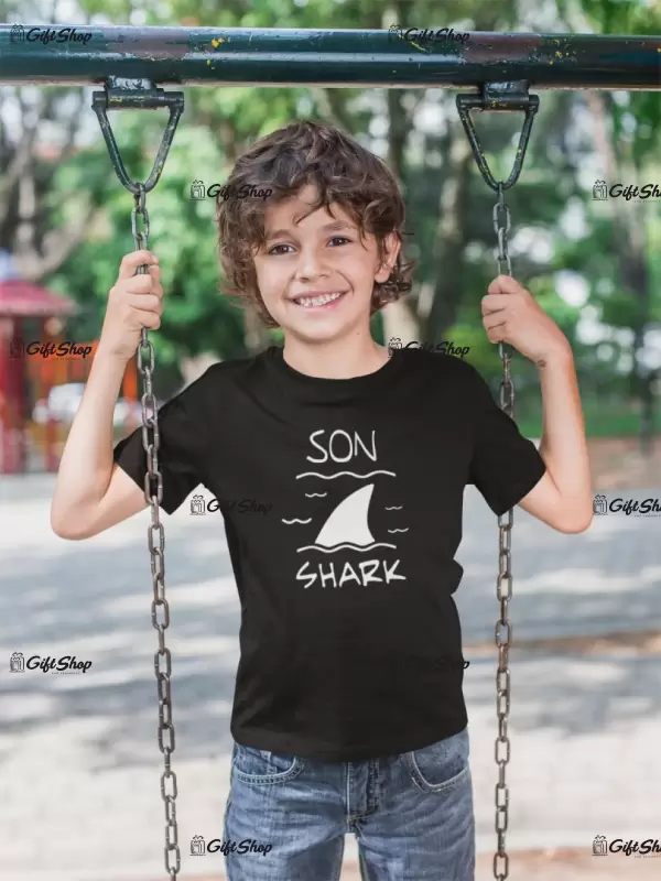 Shark son, tricou cu mesaj