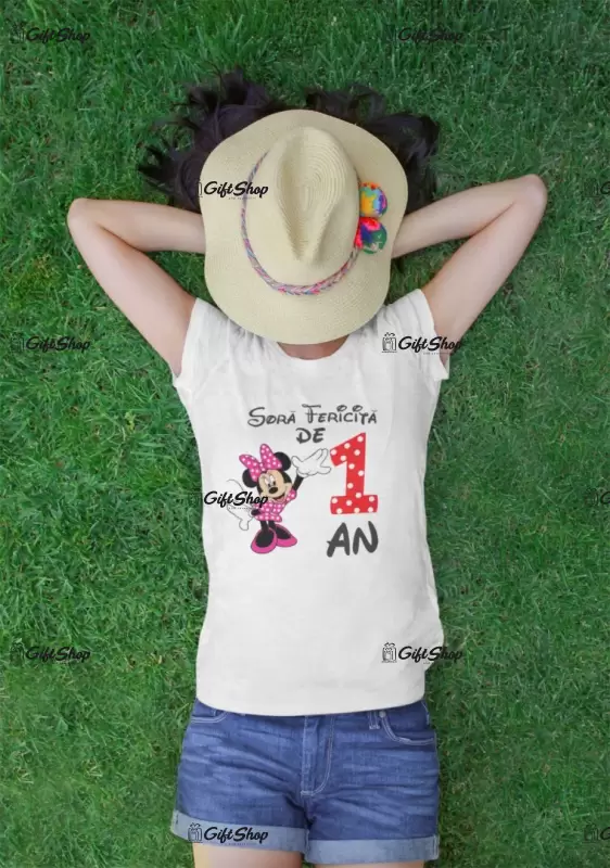 Sora fericita, ( se adauga anul pentru grafica ), tricou cu mesaj