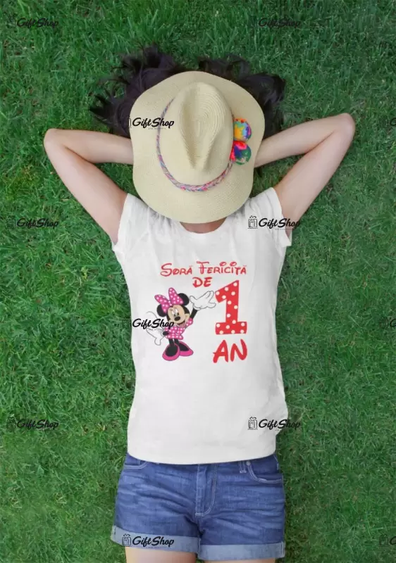 Sora fericita, ( se adauga anul pentru grafica ), tricou cu mesaj