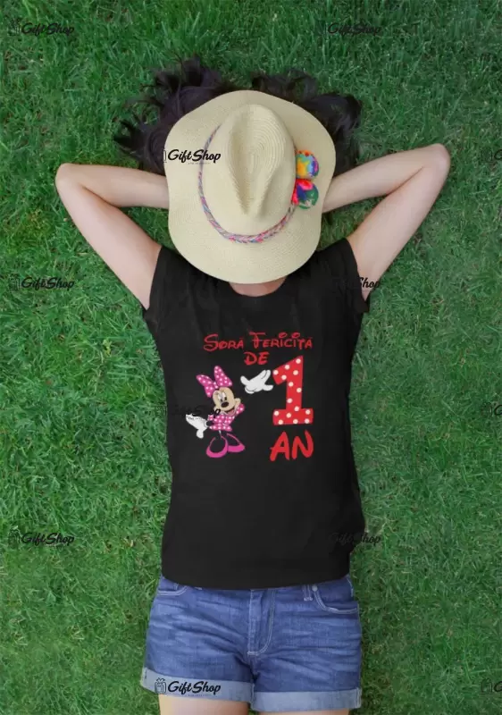 Sora fericita, ( se adauga anul pentru grafica ), tricou cu mesaj