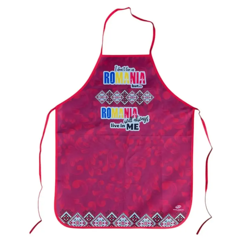 I don`t live in romania but romania always will live in me, rosu, sort cu mesaj