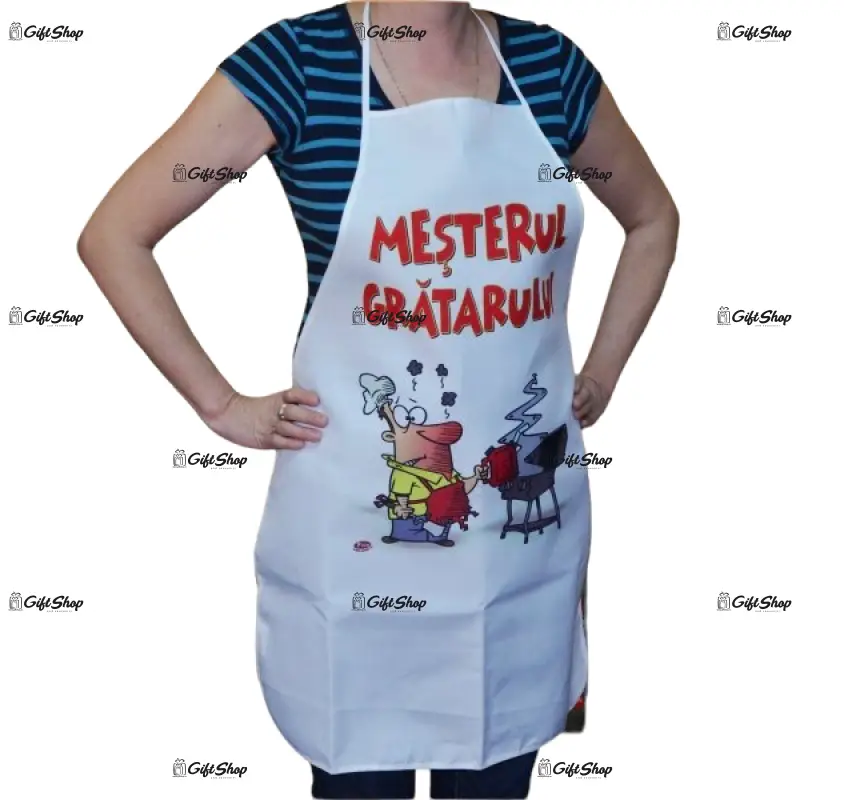 Mesterul gratarului, sort cu mesaj