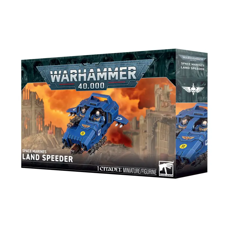 Land speeder, space marines, warhammer 40k, games workshop, model 48-107
