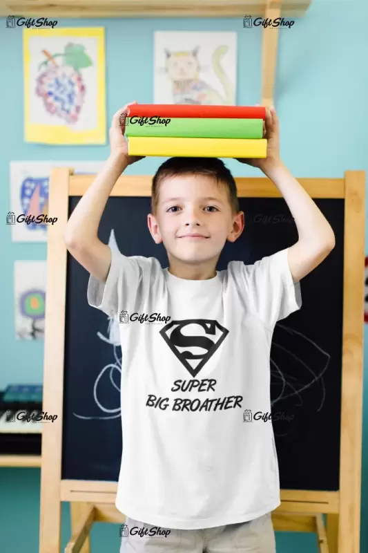 Super big brother, tricou cu mesaj b