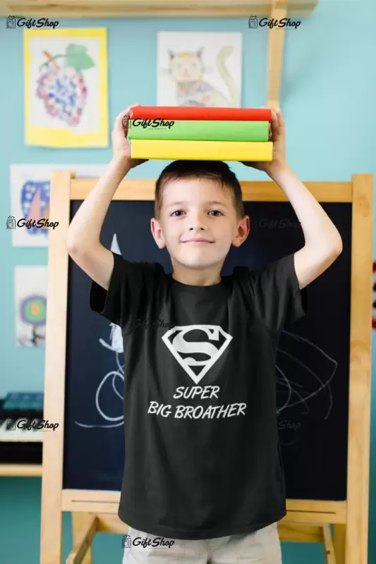 Super big brother, tricou cu mesaj b