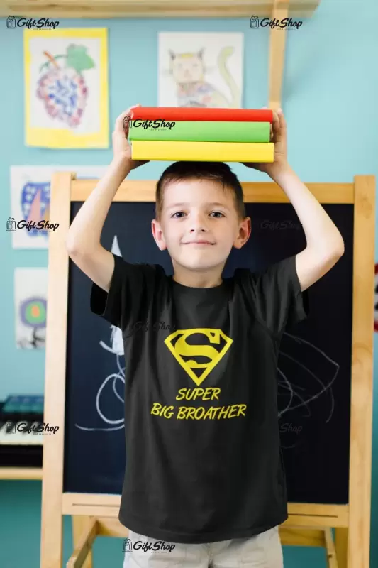 Super big brother, tricou cu mesaj b