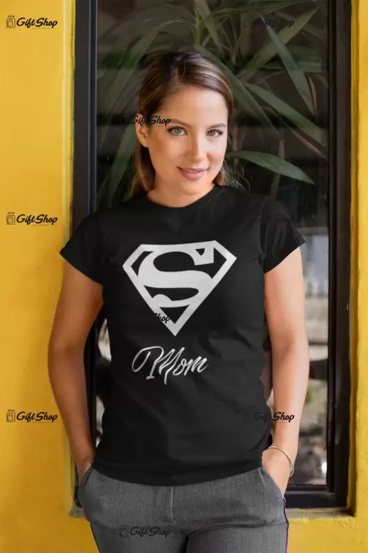 Super mom, tricou cu mesaj