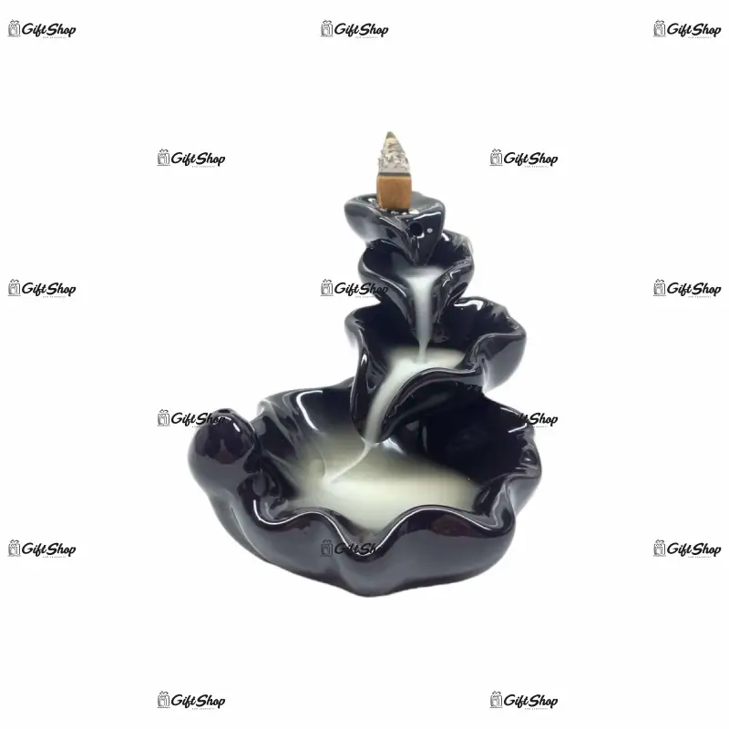 Suport pentru conuri parfumate “fum curgător” – 05