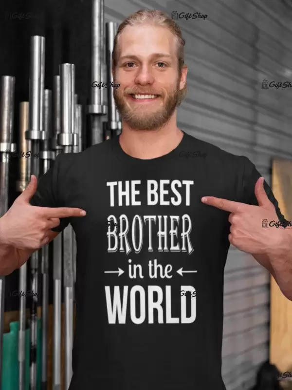 The best brother, tricou cu mesaj