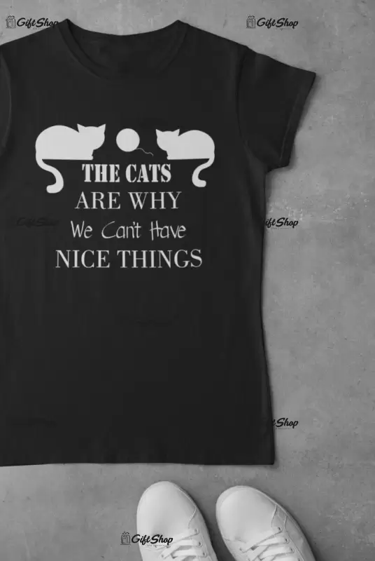 The cats are why..., tricou cu mesaj