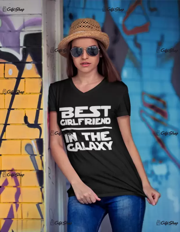 Best girl friend in the galaxy, tricou cu mesaj