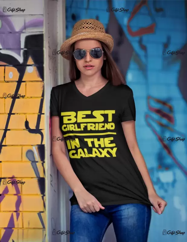 Best girl friend in the galaxy, tricou cu mesaj