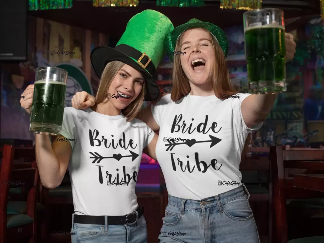 Bride tribe, tricou cu mesaj