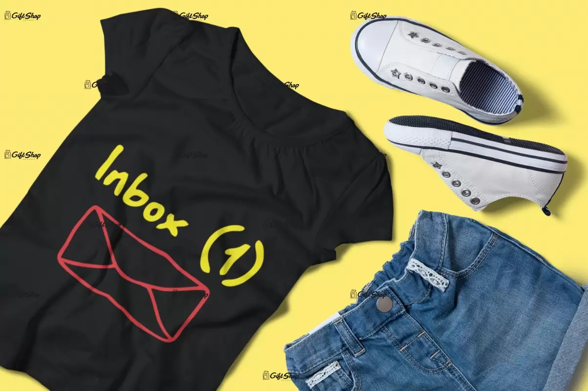 Inbox 1, tricou cu mesaj