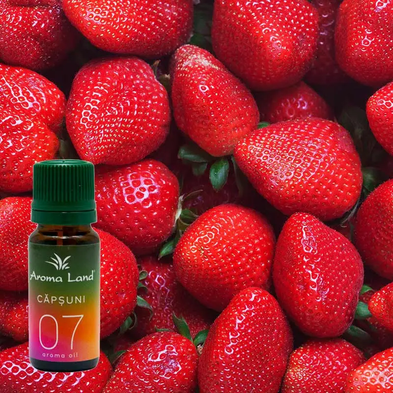 Capsuni, 10 ml, ulei parfumat, pentru aromaterapie si odorizare