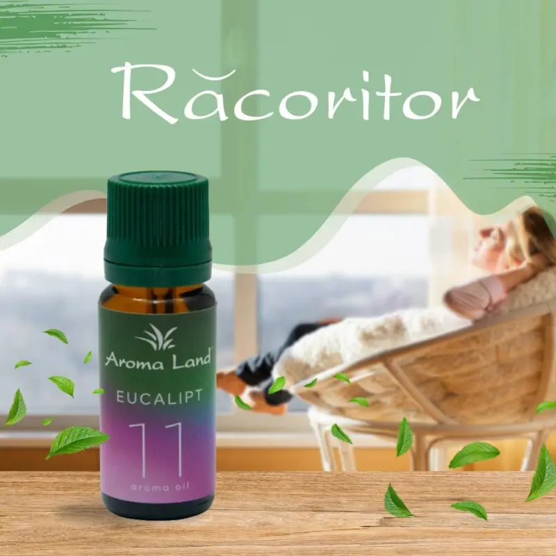 Eucalipt, 10 ml, ulei parfumat, pentru aromaterapie si odorizare
