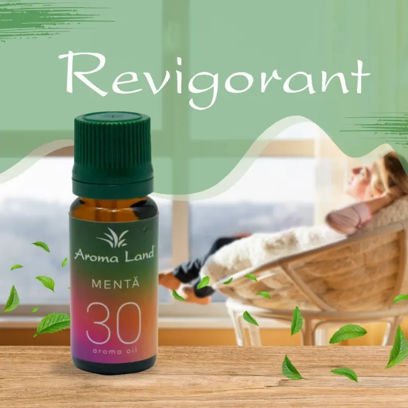 Menta, 10 ml, ulei parfumat, pentru aromaterapie si odorizare
