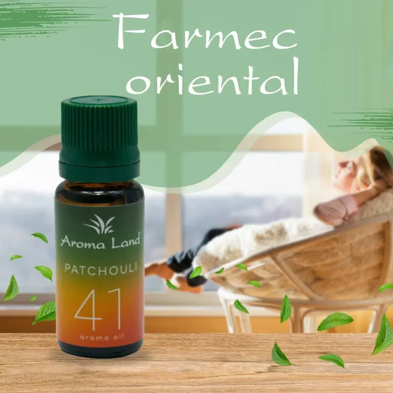 Patchouli, 10 ml, ulei parfumat, pentru aromaterapie si odorizare