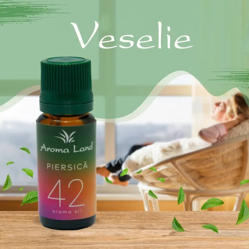 Piersica, 10 ml, ulei parfumat, pentru aromaterapie si odorizare