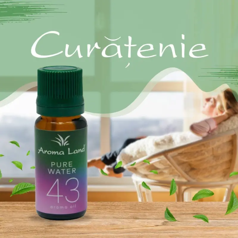 Pure water, 10 ml, ulei parfumat, pentru aromaterapie si odorizare