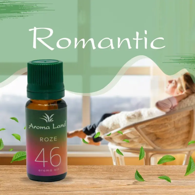 Roze, 10 ml, ulei parfumat, pentru aromaterapie si odorizare