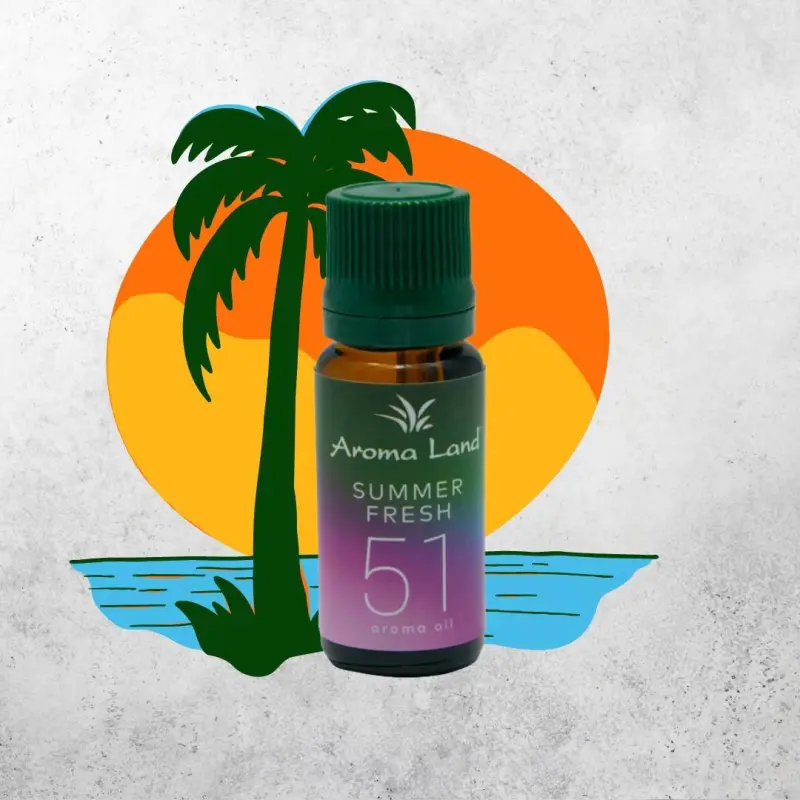 Summer fresh, 10 ml, ulei parfumat, pentru aromaterapie si odorizare