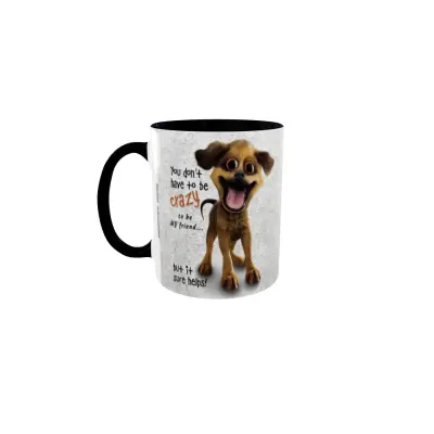 You don`t have to be crazy, cana ceramica, 330ml