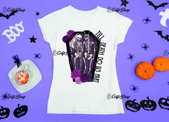 Till death do us apart, tricou cu mesaj