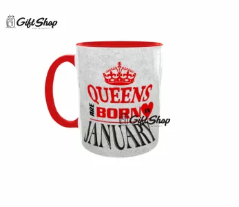 Queens are born in january - cana ceramica cod produs: cgs1110a