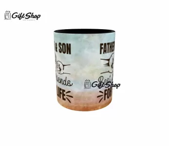 Father & son best friends  - cana ceramica cod produs: cgs1116b