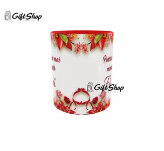Pentru cea mai minunata fina, cana ceramica, 330ml, cgs1188
