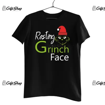 Resting grinch face  -   tricou personalizat