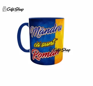 ROMANIA MANDRU CA SUNT ROMAN  - Cana Ceramica Cod produs: CGS1330