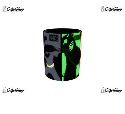 Cana neagra gift shop personalizata cu mesaj, logo avengers, model 3, din ceramica, 330ml