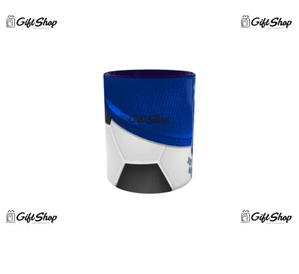 Cana albastra gift shop personalizata cu mesaj, tottenham hotspur, din ceramica, 330ml
