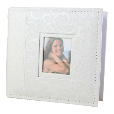 Album pentru fotografii 100 poze 10×15 cm, – unicat elegant, crem