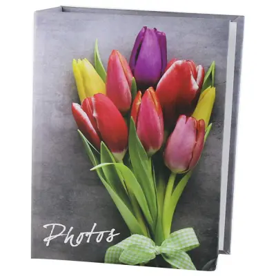 Album foto 100 poze 10×15 cm, photo album floral