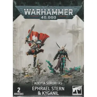 Adepta sororitas ephrael stern & kyganil, model 40-50