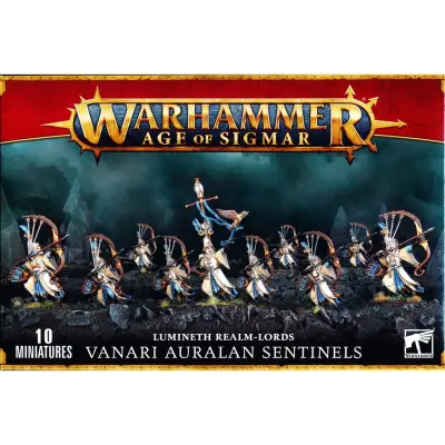 Lumineth: vanari auralan sentinels, age of sigmar, games workshop, model 87-58