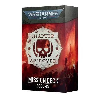 Chapter approved mission deck (eng), warhammer 40k, games workshop, model 40-65