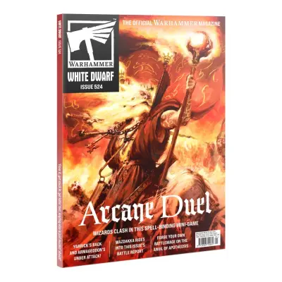 White dwarf, official warhammer magazine, limba engleza, mai 2026, arf 524
