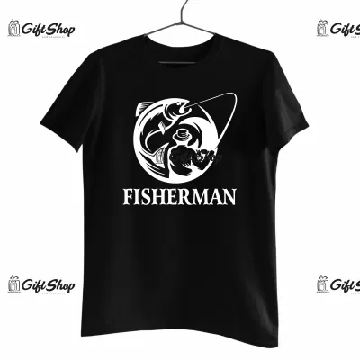 Fisherman, tricou cu mesaj