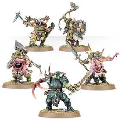 Maggotkin of nurgle: putrid blightkings, model 83-28