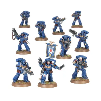Intercessor squad, space marines, warhammer 40k, games workshop, model 48-115